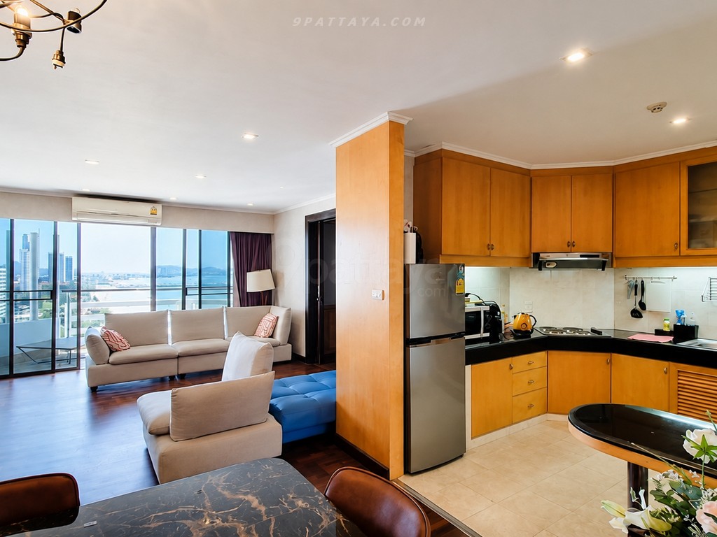 ✨ ให้เช่าคอนโดติดหาด Goldensand Beachside Condominium | วิวทะเล 180 องศา ✨ – ภาพที่ 3 – Na Jomtien – #9P-14775