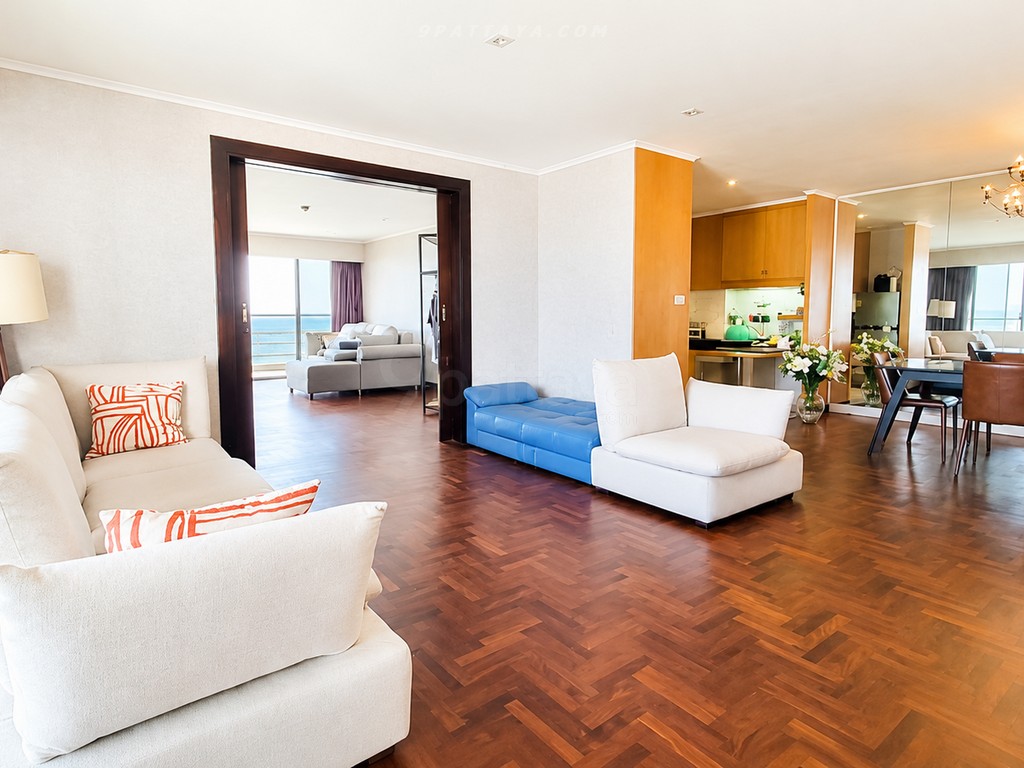 ✨ ให้เช่าคอนโดติดหาด Goldensand Beachside Condominium | วิวทะเล 180 องศา ✨ – ภาพที่ 4 – Na Jomtien – #9P-14775