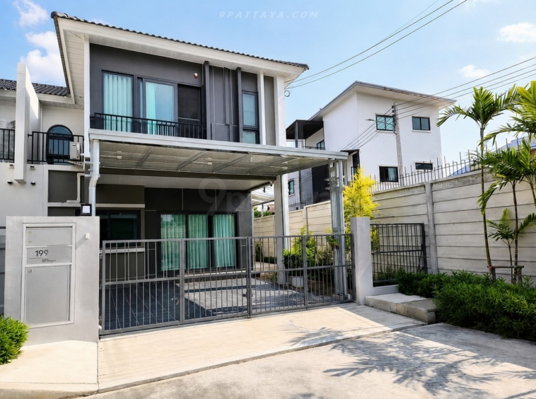 ✨ บ้านแฝดให้เช่า ศุภาลัย ปาล์มวิว สุขุมวิท-โรงโป๊ะ | 4 ห้องนอน ✨ – ภาพหลัก – Rong Po – #9P-15692