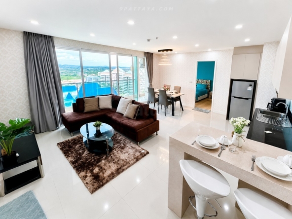 ✨ ให้เช่า Grande Caribbean Condo Resort Pattaya | ห้องวิวสระ ✨ – ภาพหลัก – Pratamnak – #9P-15890