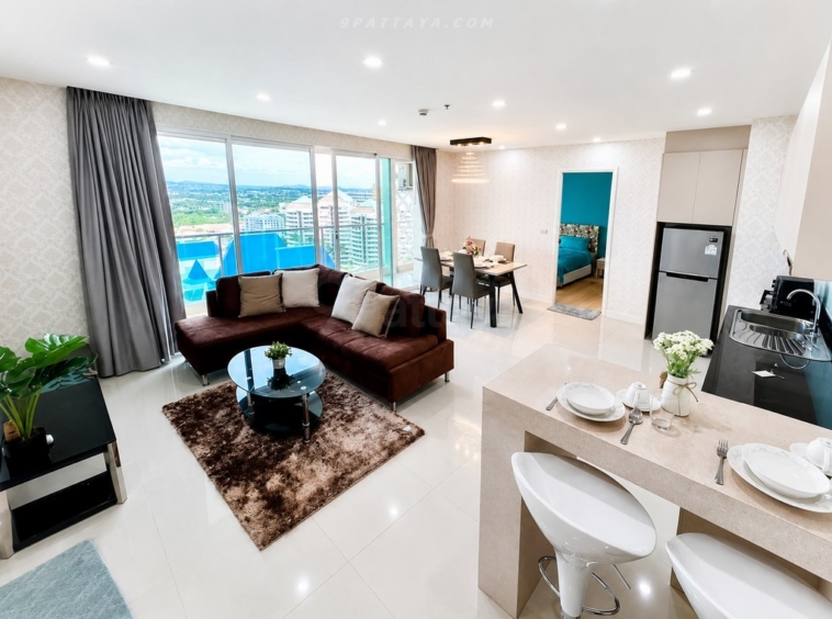 ✨ ให้เช่า Grande Caribbean Condo Resort Pattaya | ห้องวิวสระ ✨ – ภาพหลัก – Pratamnak – #9P-15890