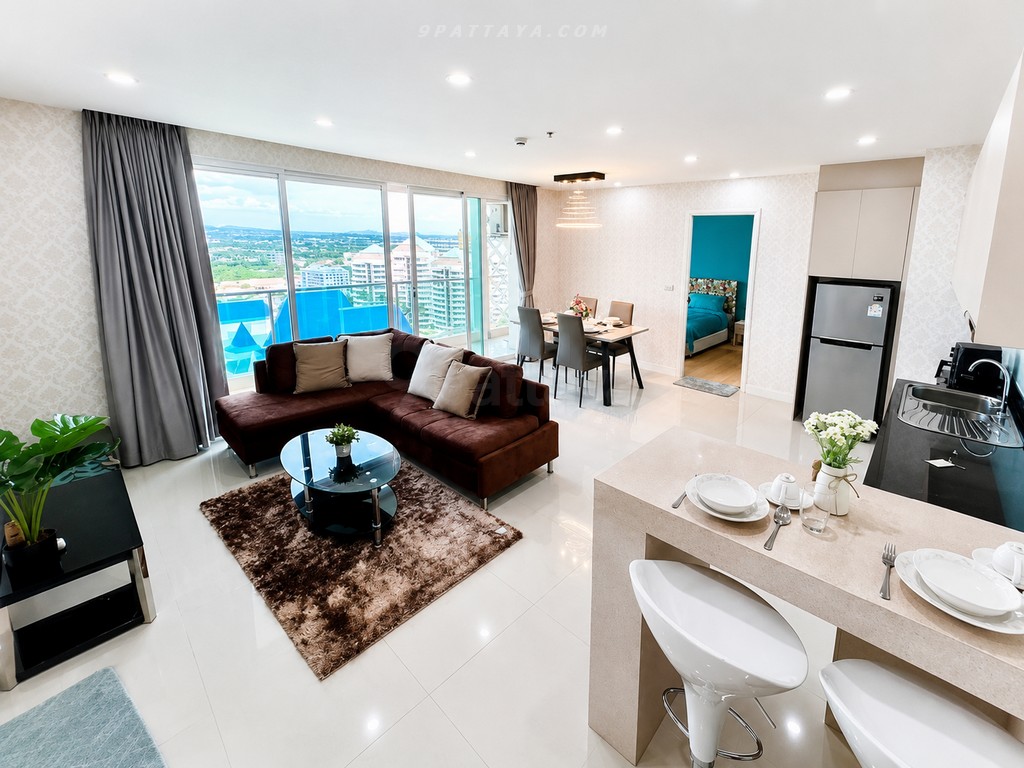 ✨ ให้เช่า Grande Caribbean Condo Resort Pattaya | ห้องวิวสระ ✨ – ภาพหลัก – Pratamnak – #9P-15890
