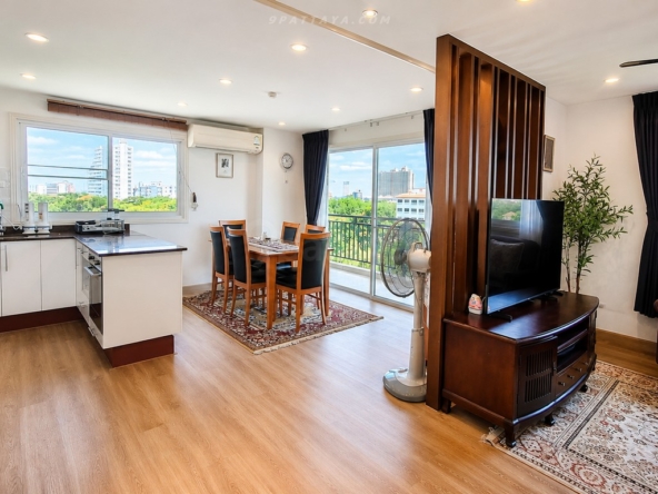 ✨ ให้เช่าคอนโดห้องมุม จอมเทียน | ห้องใหญ่ 95 ตร.ม. ✨ – ภาพหลัก – Jomtien – #9P-15963