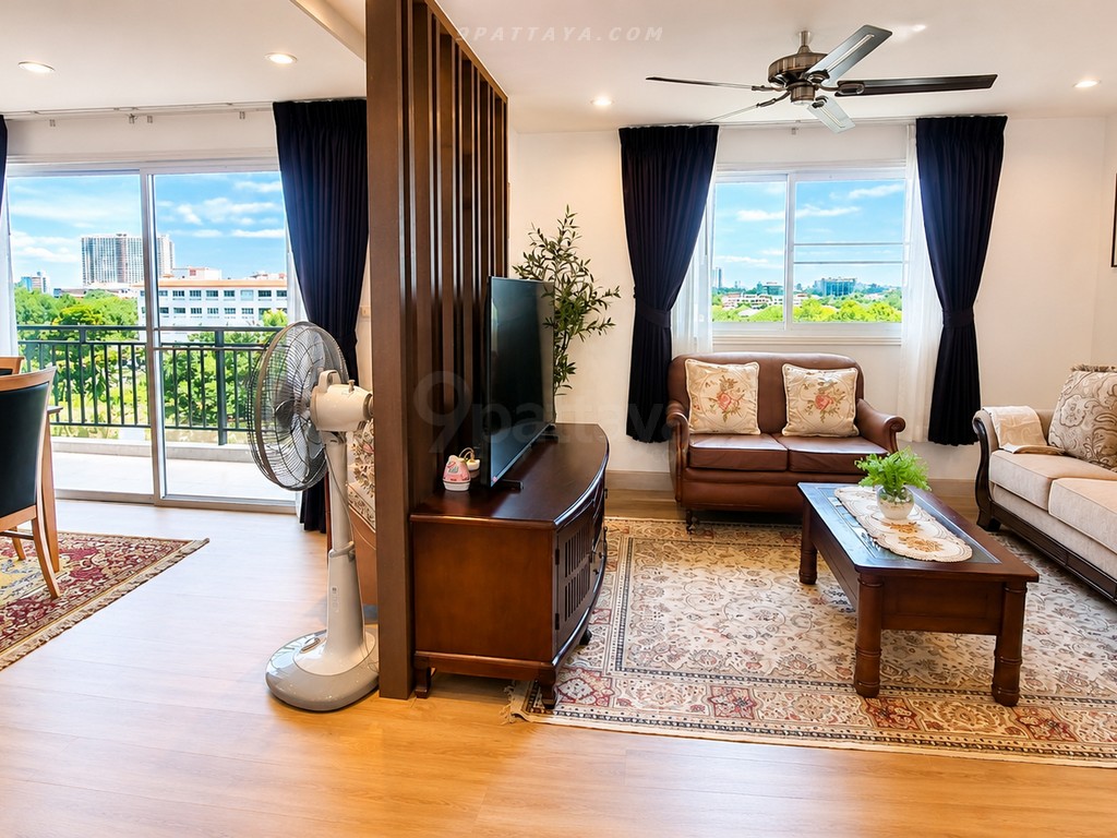 ✨ ให้เช่าคอนโดห้องมุม จอมเทียน | ห้องใหญ่ 95 ตร.ม. ✨ – ภาพที่ 3 – Jomtien – #9P-15963