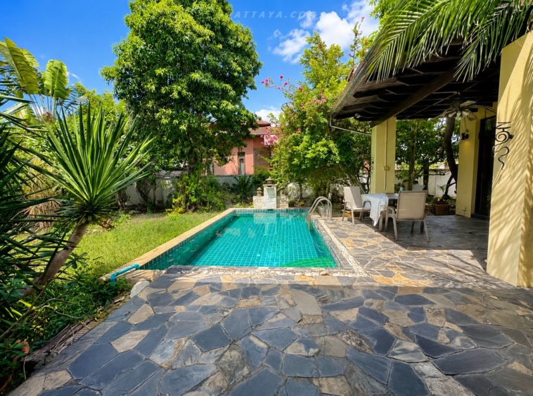 ✨ ขาย Pool Villa บางเสร่ | บ้านเดี่ยวชั้นเดียว ที่ดินใหญ่ 151 ตร.วา ✨ – ภาพหลัก – Bangsaray – #9P-15992