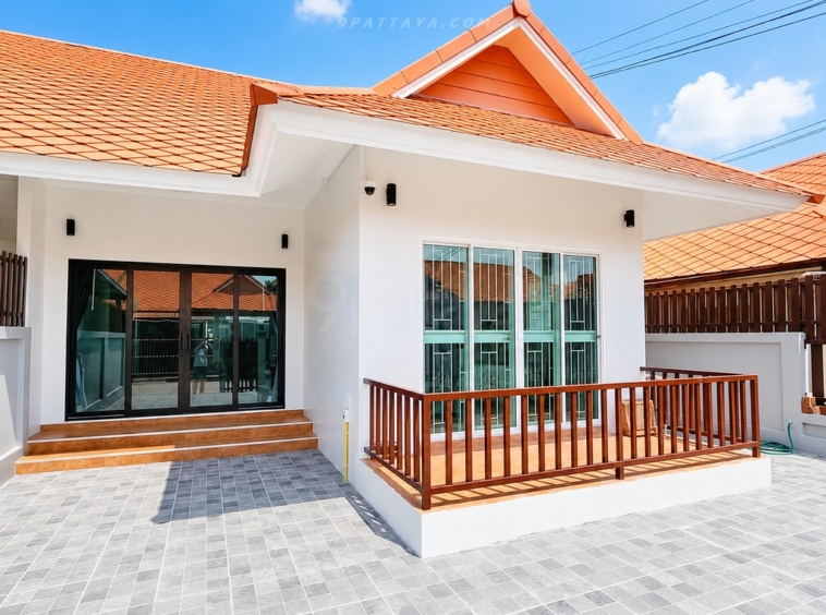 ✨ ขายบ้านแฝดพร้อมผู้เช่า The Ville Jomtien | ใกล้หาดจอมเทียน ✨ – ภาพหลัก – Jomtien – #9P-16109