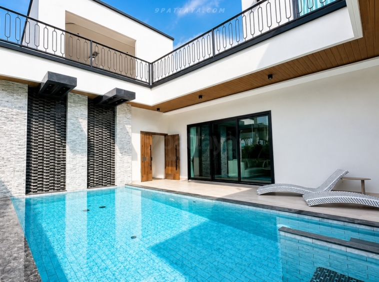 ✨ ขายบ้านเดี่ยว Pool Villa | Villa Trivana Modern Morocco Style ✨ – ภาพหลัก – Jomtien – #9P-16132