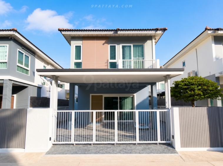 ✨ ให้เช่าบ้าน 2 ชั้น Supalai Primo Pattaya | บ้านใหม่ ไม่เคยปล่อยเช่า ✨ – ภาพหลัก – Jomtien – #9P-16137