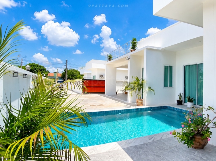 ✨ ขาย / ให้เช่า Pool Villa โป่ง–มาบประชัน | ใกล้อ่างมาบประชัน 500 เมตร ✨ – ภาพหลัก – Mabprachan – #9P-16146