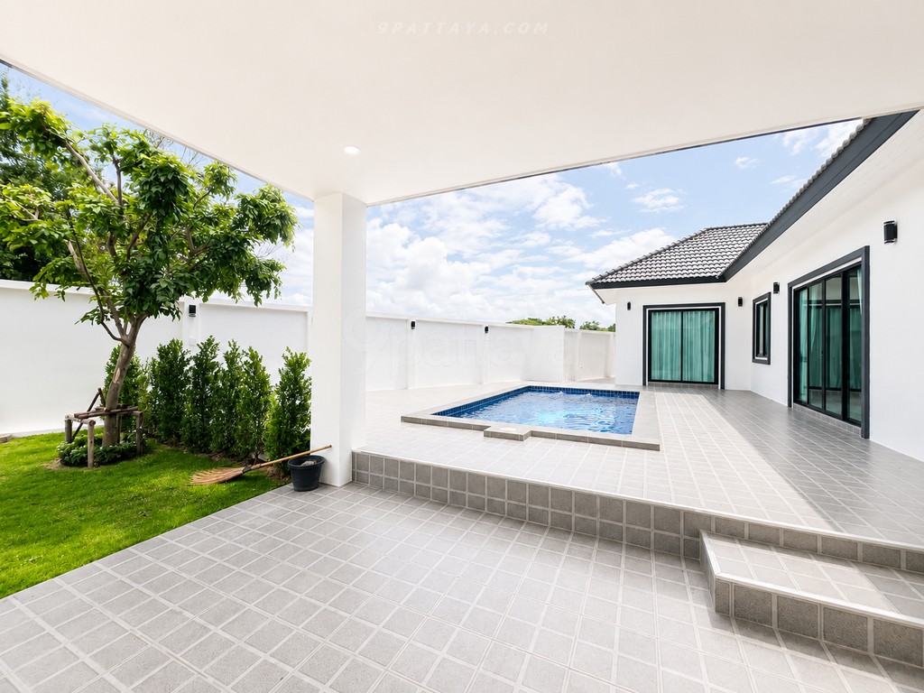 ✨ ขายบ้านเดี่ยว Pool Villa สร้างใหม่ | ทุ่งกลม–ตาลหมัน ซอย 12 ✨ – ภาพหลัก – Jomtien – #9P-16207