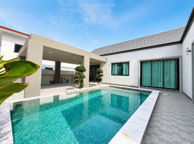 ✨ ขาย Pool Villa โครงการซอยหนองไม้แก่น 18 | สระเกลือ 4×7 ม. ✨ – ภาพหลัก – Mabprachan – #9P-16209