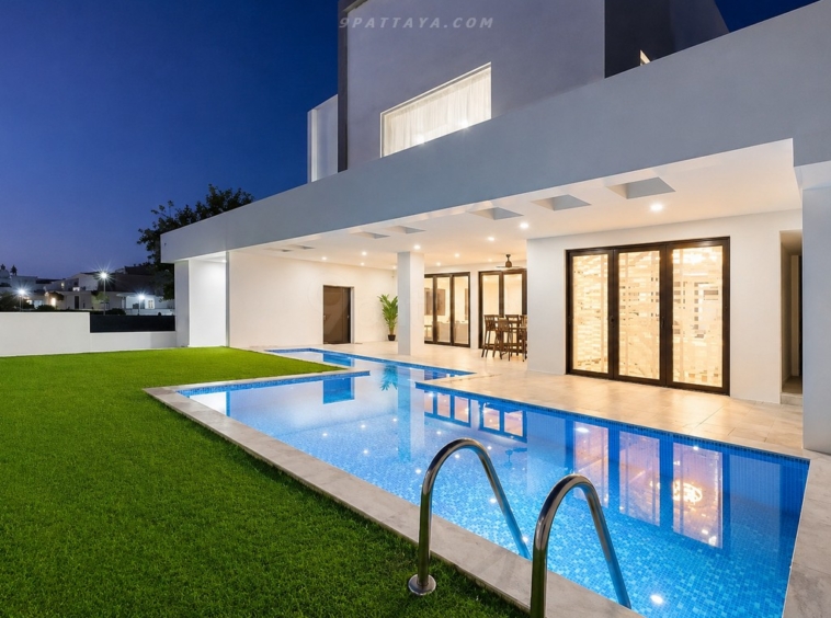 ✨ ให้เช่า Luxury Modern Pool Villa | Casa Jomtien Mooban on the Beach ✨ – ภาพหลัก – Jomtien – #9P-16252