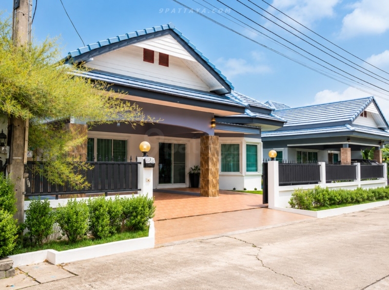 ✨ ขายบ้านเดี่ยวชั้นเดียว พร้อมเข้าอยู่ | หนองปลาไหล–พัทยา ✨ – ภาพหลัก – North Pattaya – #9P-16287