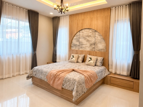 ✨ ขายบ้านเดี่ยวชั้นเดียว รีโนเวทใหม่ทั้งหลัง | หมู่บ้านนิดาชา ✨ – ภาพที่ 5 – Mabprachan – #9P-16483