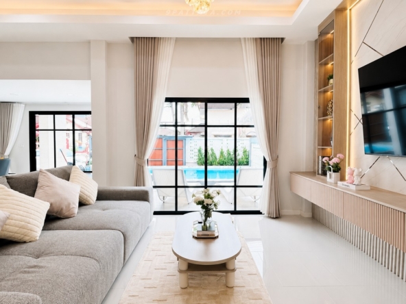 ✨ ขายพูลวิลล่ารีโนเวทใหม่ | ซอยสยามคันทรี่คลับ | หมู่บ้านอารียะ วิลล่า ✨ – ภาพที่ 7 – East Pattaya – #9P-16485