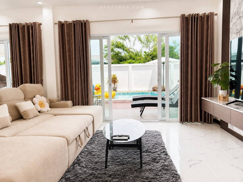 ✨ ขาย Pool Villa Pattaya | บ้านใหม่เพิ่งสร้างเสร็จ พร้อมสระว่ายน้ำส่วนตัว ✨ – ภาพที่ 4 – Jomtien – #9P-16648