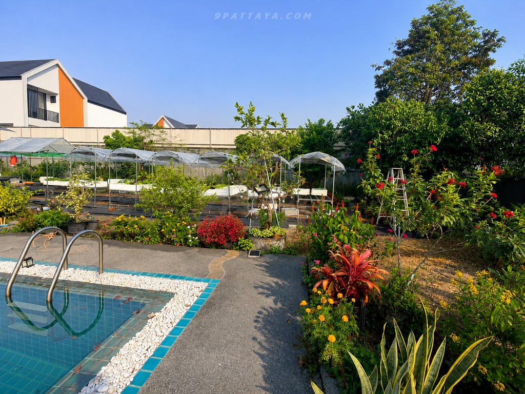 ✨ ขายบ้านเดี่ยวพร้อมสระว่ายน้ำ | ใกล้ฟาร์มจระเข้พัทยา ✨ – ภาพที่ 8 – North Pattaya – #9P-16659