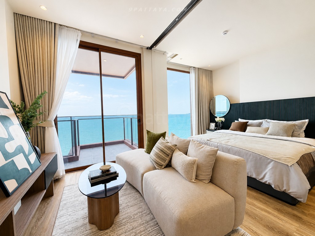 ✨ ขาย AROM Jomtien | วิวทะเลตรง | ติดทะเลแถวแรก ✨ – ภาพหลัก – Jomtien – #9P-16857
