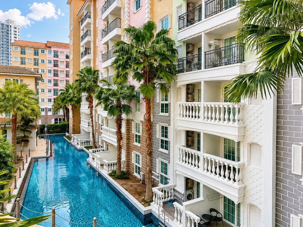 ✨ ขาย Seven Seas Côte d’Azur Jomtien | Studio Pool View ✨ – ภาพที่ 3 – Jomtien – #9P-16858
