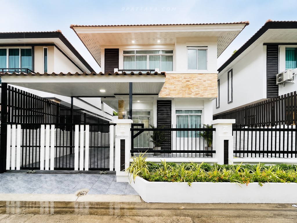 ✨ ขายบ้านเดี่ยว 2 ชั้น | หมู่บ้าน TW อัยการ พัทยา | ใกล้สุขุมวิท ✨ – ภาพหลัก – East Pattaya – #9P-16980
