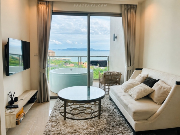 ✨ ขาย / ให้เช่า The Riviera Monaco นาจอมเทียน | Sea View + Private Jacuzzi ✨ – ภาพหลัก – Na Jomtien – #9P-16982