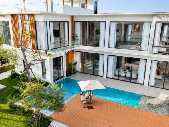 ✨ Ultra Luxury Pool Villa มาบประชัน พัทยา | วิวอ่างเก็บน้ำ | ที่ดิน 408 ตร.วา ✨ – ภาพหลัก – Mabprachan – #9P-17011