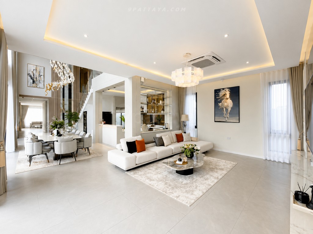 ✨ Ultra Luxury Pool Villa มาบประชัน พัทยา | วิวอ่างเก็บน้ำ | ที่ดิน 408 ตร.วา ✨ – ภาพที่ 7 – Mabprachan – #9P-17011