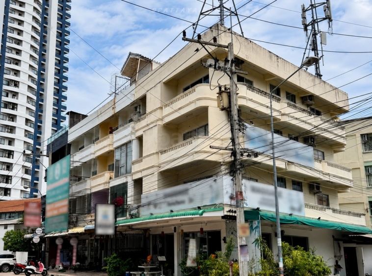 🔥 ขายตึกหัวมุม 2 คูหา 4 ชั้น | เขาพระตำหนัก ซอย 6 | พร้อมผู้เช่า 🔥 – ภาพหลัก – Pratamnak – #9P-17012
