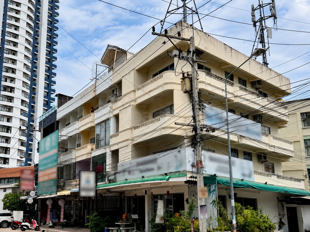 🔥 ขายตึกหัวมุม 2 คูหา 4 ชั้น | เขาพระตำหนัก ซอย 6 | พร้อมผู้เช่า 🔥 – ภาพหลัก – Pratamnak – #9P-17012
