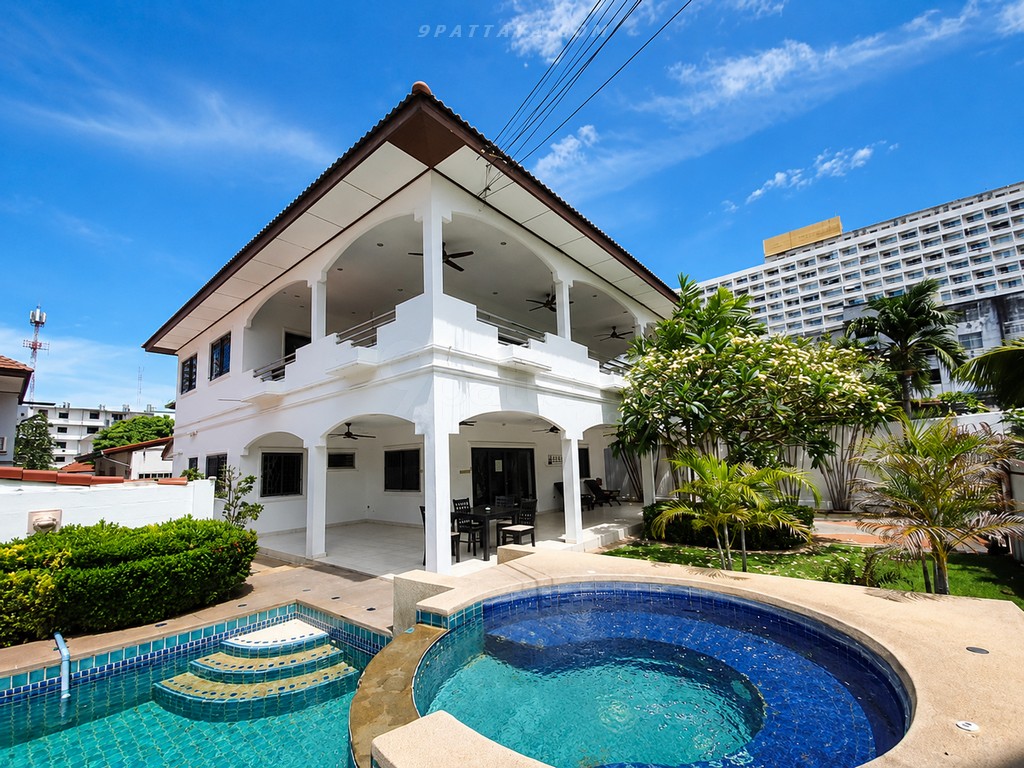 ✨ ให้เช่าบ้านพร้อมสระว่ายน้ำ | Royal Park Village | โซนเทพประสิทธิ์-ทัพพระยา ✨ – ภาพหลัก – Pratamnak – #9P-17021