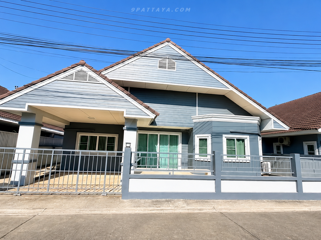 ✨ ให้เช่าบ้านสวย หมู่บ้านเรือนภิษา พัทยา | ที่ดิน 50 ตร.วา | พื้นที่ใช้สอย 150 ตร.ม. ✨ – ภาพหลัก – East Pattaya – #9P-17041